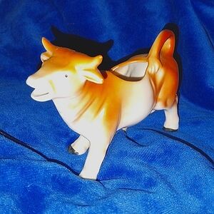 Vintage Red Cow Creamer (Pitcher) Germany 3672